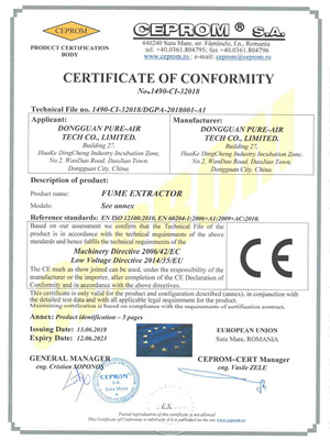 執(zhí)信環(huán)保PURE-AIR-CE-CERTIFICIATION-Page-1