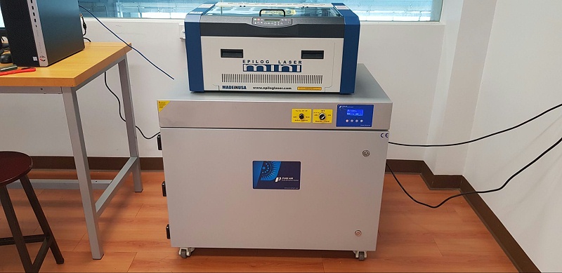 PA-700FSR-IQ with Epilog laser